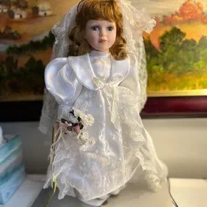 Noble Heritage Toys Noble Heritage Collection Bride Doll Bnd Treasure Chest Porcelain Doll Poshmark